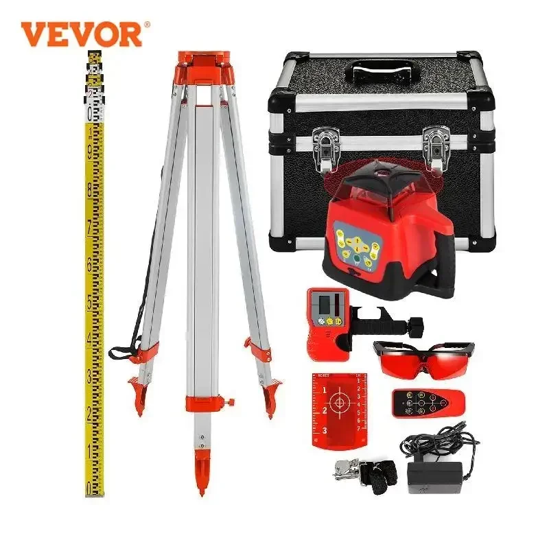 VEVOR 360 rotacijska laserska nibela - profesionalni mjerni alat