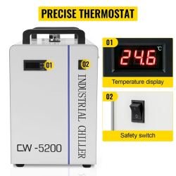 VEVOR industrijski rashladnici vode za CO2 laserske cijevi - CW3000, CW500...