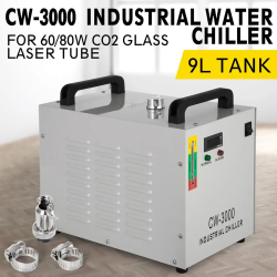 Laserové gravírovanie chladiča vody CW3000 | 9L priemyselné chladenie