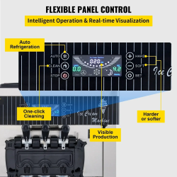 VEVOR komercijalni aparat za sladoled: Smrznute poslastice za tvrtke
