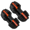 Prilagodljive bučice (2,5-24 kg) | VEVOR fitnes set