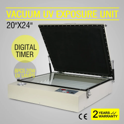 VEVOR Vákuumos UV-expozíciós egység: Precíziós szitanyomás és PCB szárítás