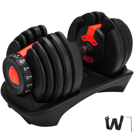 VEVOR podesive bučice (2,5-24 kg) za trening snage