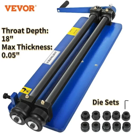 VEVOR Bead Roller Former: Profesionalni stroj za savijanje metala...