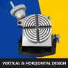 Masă rotativă VEVOR 4" - Înclinare de precizie pentru frezare și găurire