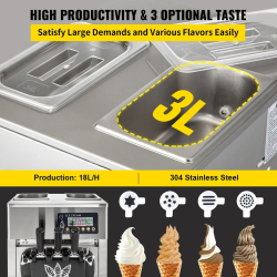 VEVOR Soft Serve aparat za sladoled - profesionalan i brz