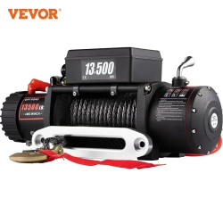 Elektrický navijak VEVOR 13 500 lbs – výkonný 12 V navijak pre terén