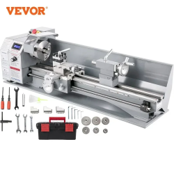 Mini strung pentru metal VEVOR - Prelucrare precisă și viteze infinite