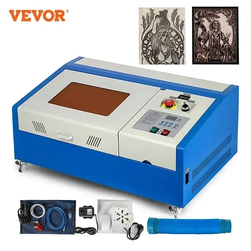 Gravoare cu laser CO2 VEVOR: Mașină profesională de gravat și tăiat