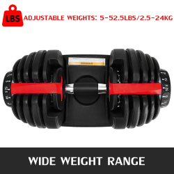 Prilagodljive bučice (24-40 kg): izgradite mišiće i snagu