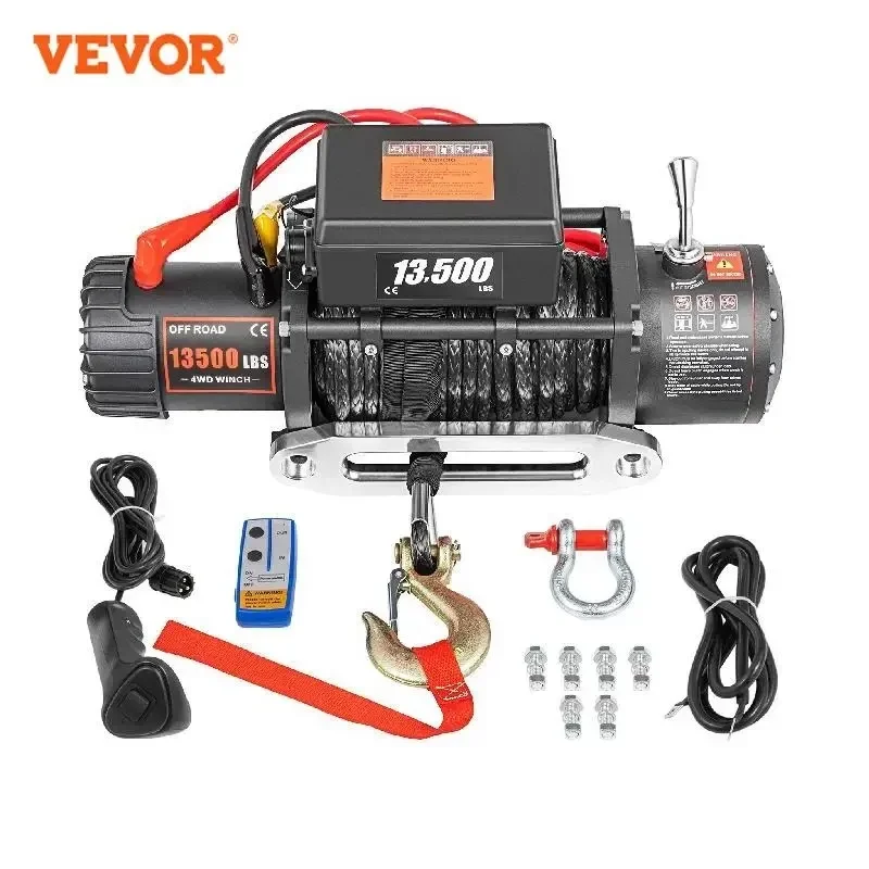 VEVOR 13500 LBS elektriskā vinča 4x4 un piekabēm