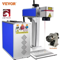 Laserový značkovací stroj na kovy VEVOR - gravírovanie a rezanie